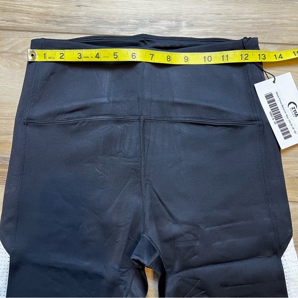 Zyia Active Black Primo Mesh Hi-Rise 7/8 24” Leggings. Size 8-10. NWT - Picture 5 of 14